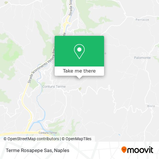 Terme Rosapepe Sas map