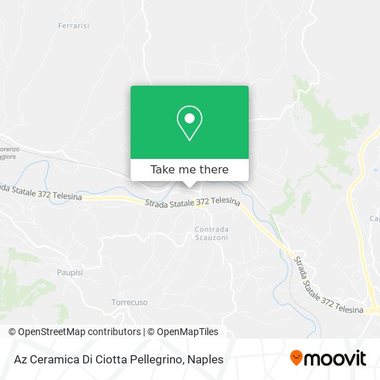 Az Ceramica Di Ciotta Pellegrino map