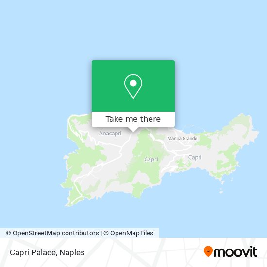 Capri Palace map