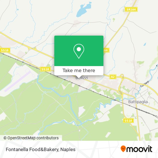 Fontanella Food&Bakery map