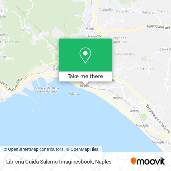 Libreria Guida Salerno Imaginesbook map