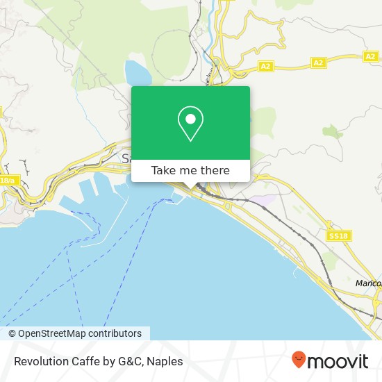 Revolution Caffe by G&C, Via Clemente Mauro, 30 84123 Salerno map