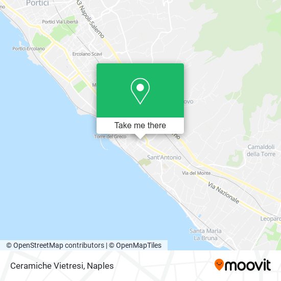 Ceramiche Vietresi map