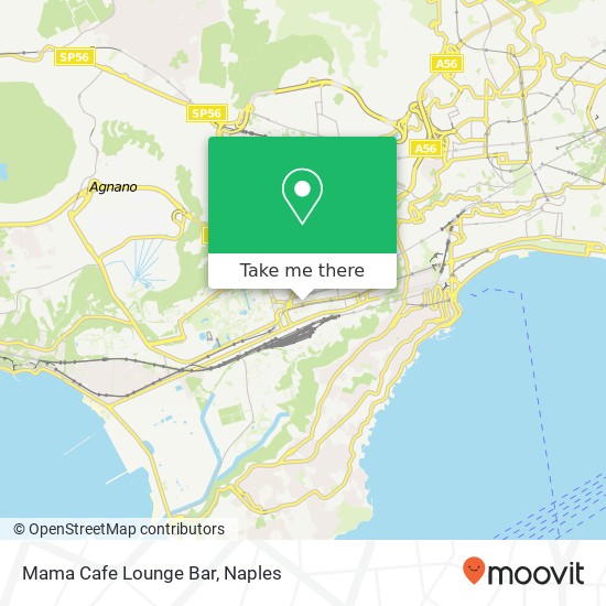 Mama Cafe Lounge Bar, Viale di Augusto 80125 Napoli map