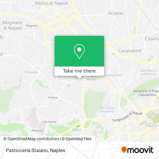 Pasticceria Staiano map
