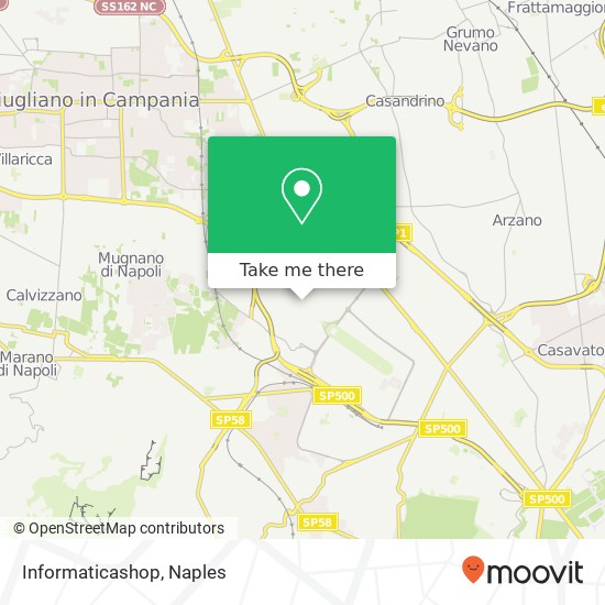 Informaticashop, Italia map