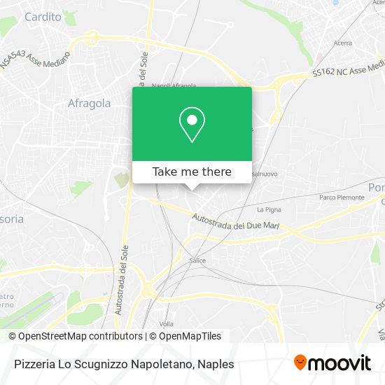 Pizzeria Lo Scugnizzo Napoletano map