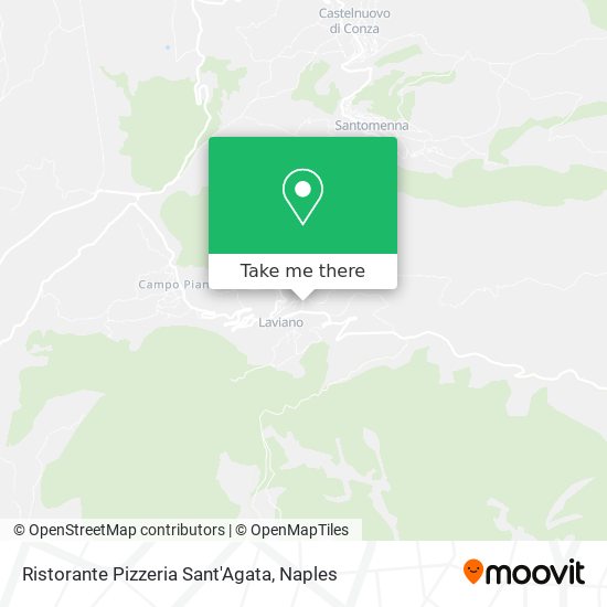 Ristorante Pizzeria Sant'Agata map