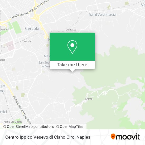 Centro Ippico Vesevo di Ciano Ciro map