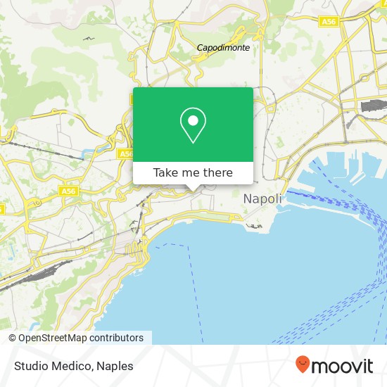 Studio Medico map