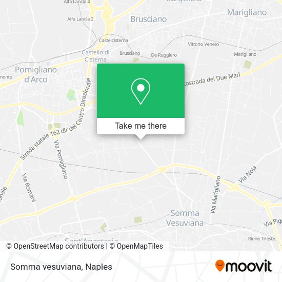 Somma vesuviana map