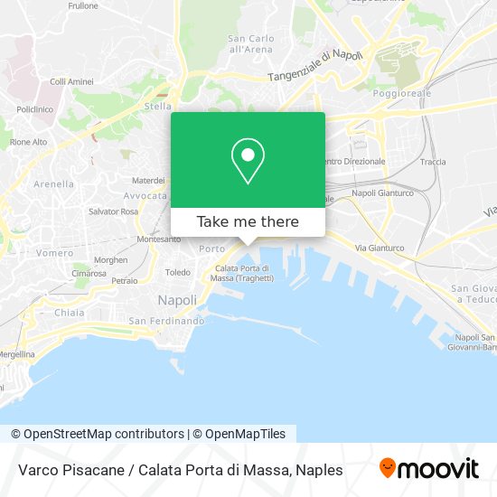 Varco Pisacane / Calata Porta di Massa map