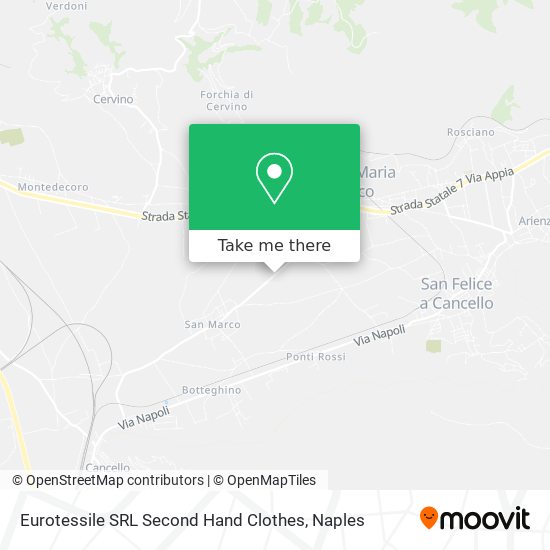 Eurotessile SRL Second Hand Clothes map