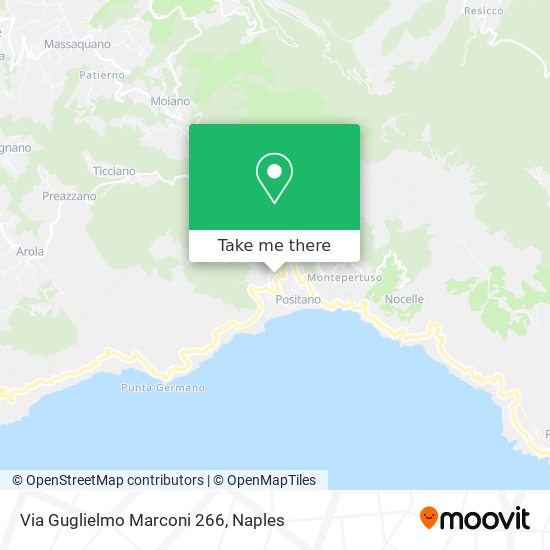 Via Guglielmo Marconi 266 map