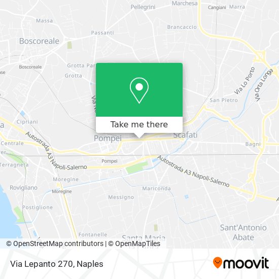 Via Lepanto 270 map