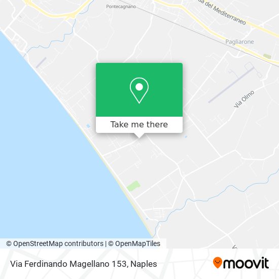 Via Ferdinando Magellano 153 map