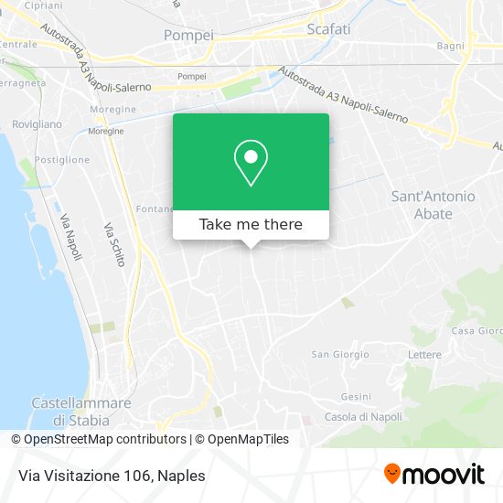 Via Visitazione 106 map