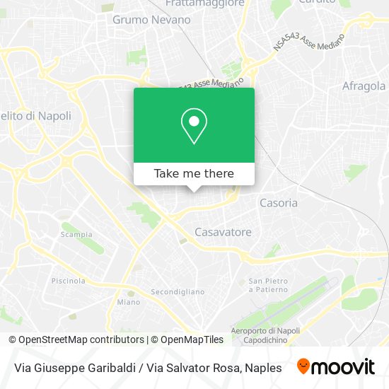 Via Giuseppe Garibaldi / Via Salvator Rosa map