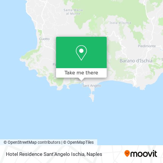 Hotel Residence Sant'Angelo Ischia map
