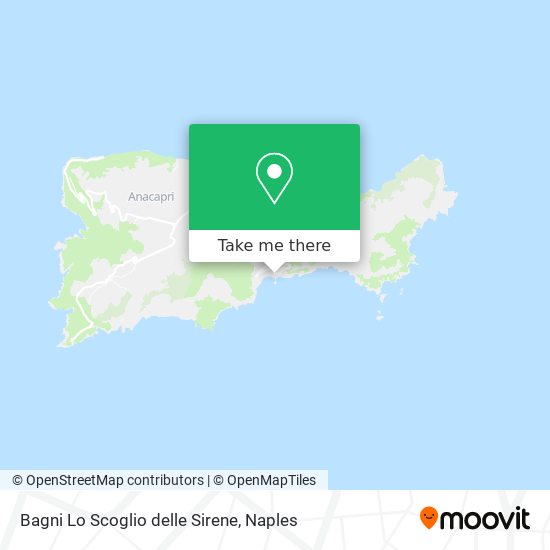 Bagni Lo Scoglio delle Sirene map