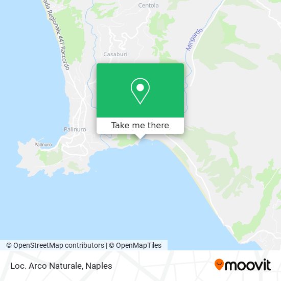 Loc. Arco Naturale map