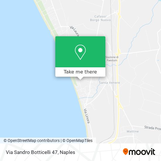 Via Sandro Botticelli 47 map