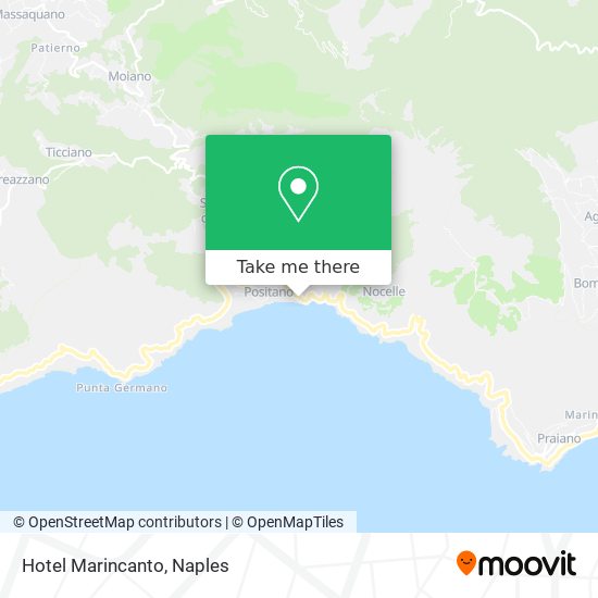 Hotel Marincanto map