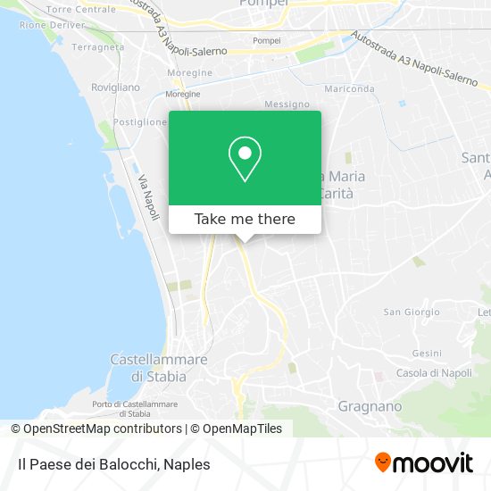 Il Paese dei Balocchi map