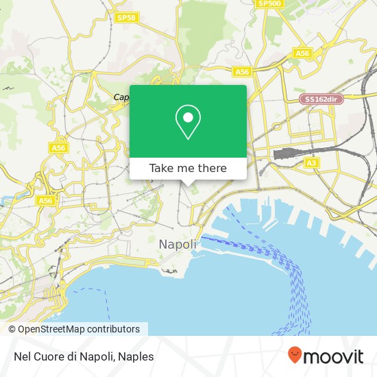 Nel Cuore di Napoli map