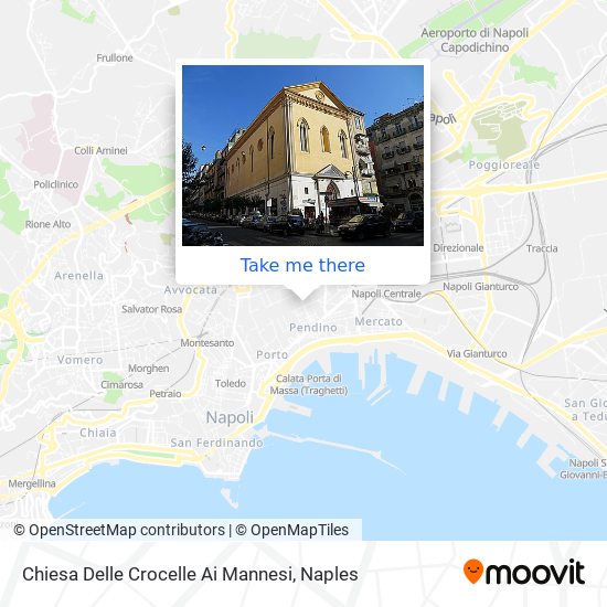 Chiesa Delle Crocelle Ai Mannesi map