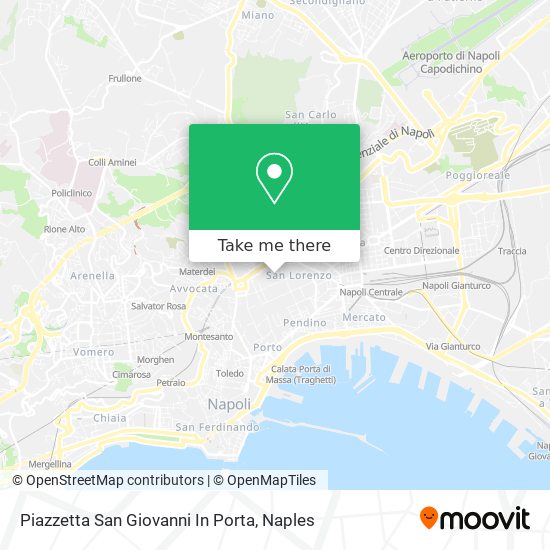 Piazzetta San Giovanni In Porta map