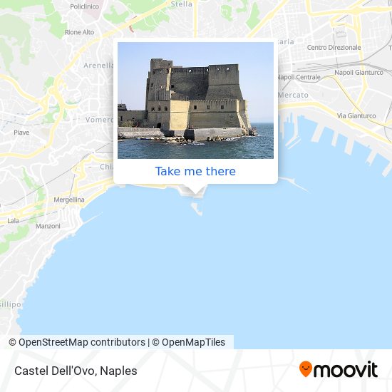 Castel Dell'Ovo map