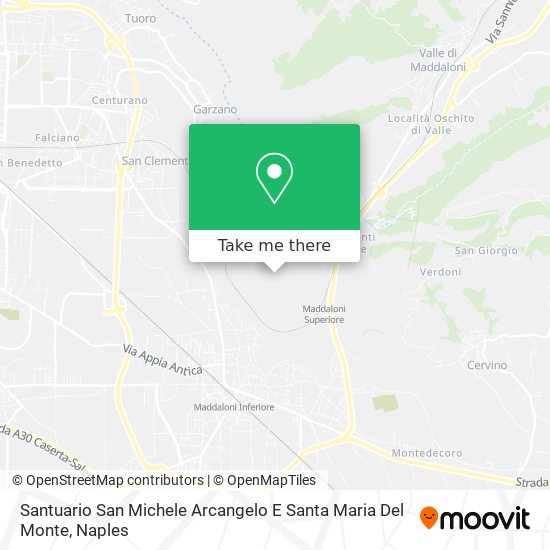 Santuario San Michele Arcangelo E Santa Maria Del Monte map