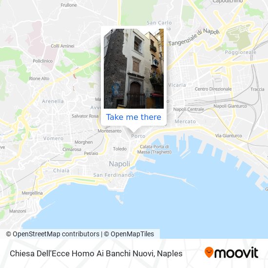 Chiesa Dell'Ecce Homo Ai Banchi Nuovi map