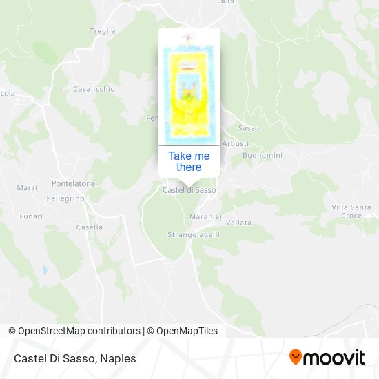 Castel Di Sasso map