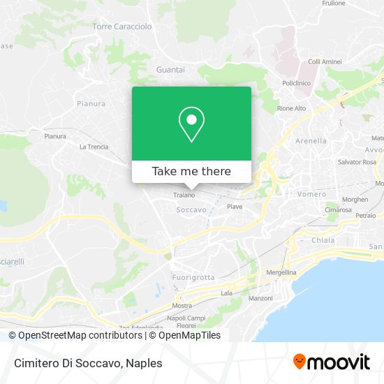 Cimitero Di Soccavo map