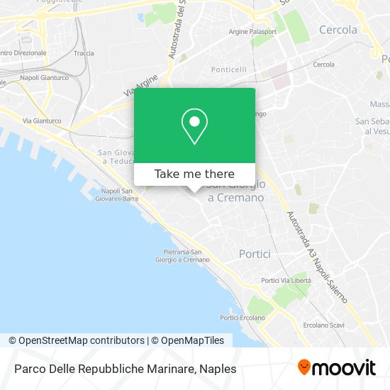Parco Delle Repubbliche Marinare map