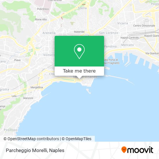 Parcheggio Morelli map