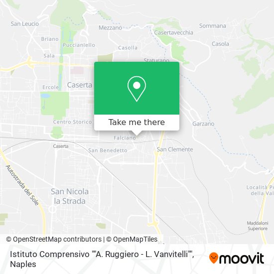 Istituto Comprensivo ""A. Ruggiero - L. Vanvitelli"" map
