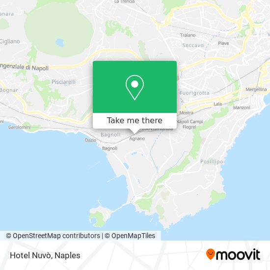 Hotel Nuvò map