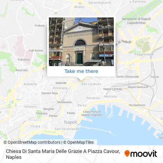 Chiesa Di Santa Maria Delle Grazie A Piazza Cavour map