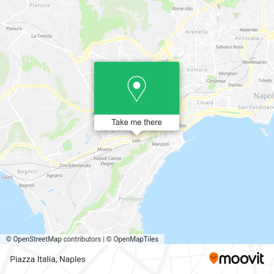 Piazza Italia map