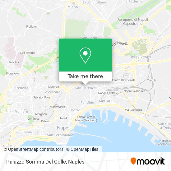 Palazzo Somma Del Colle map