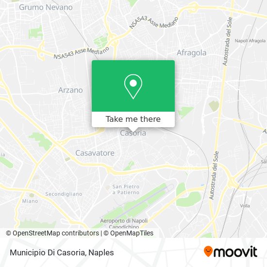 Municipio Di Casoria map