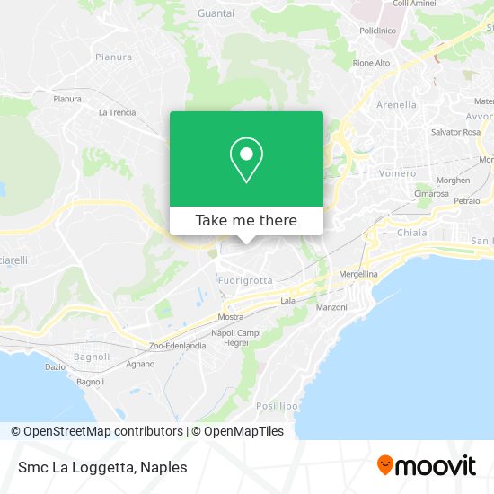 Smc La Loggetta map