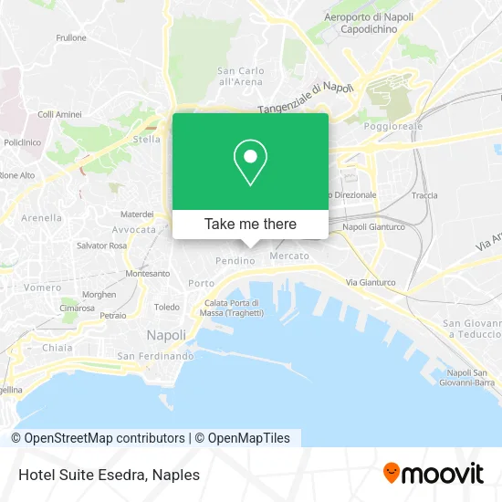 Hotel Suite Esedra map
