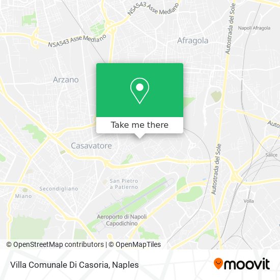 Villa Comunale Di Casoria map