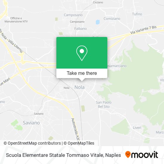 Scuola Elementare Statale Tommaso Vitale map
