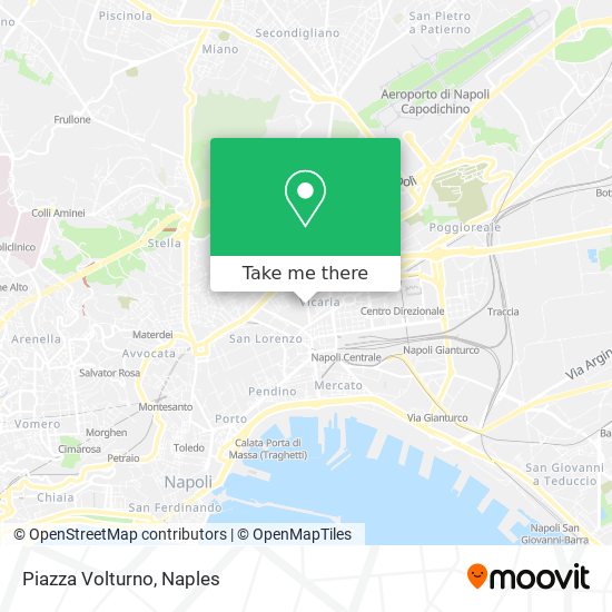 Piazza Volturno map