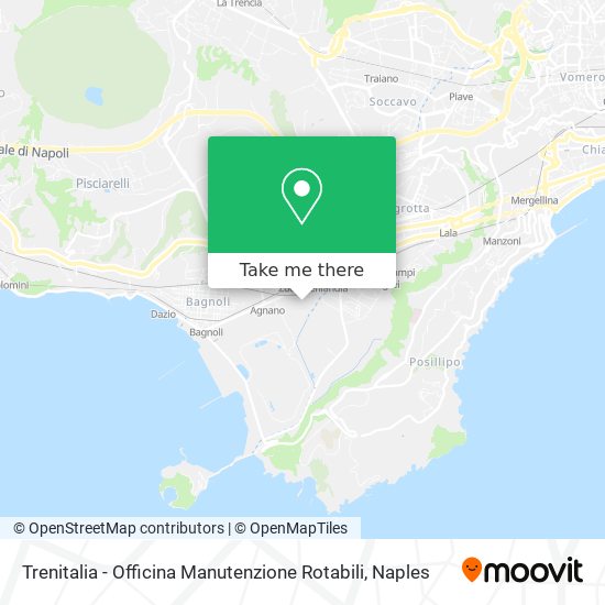 Trenitalia - Officina Manutenzione Rotabili map